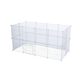 Cage Accessory Trixie Metal Plastic Extender (4 Pieces)