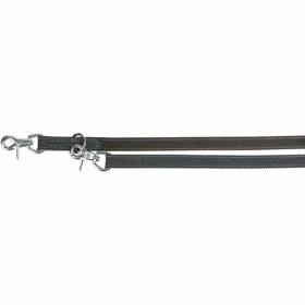 Adjustable dog leash Trixie Rustic Grey 2 m L/XL