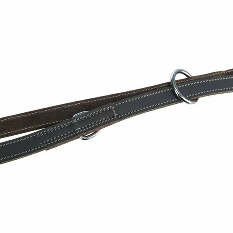 Adjustable dog leash Trixie Rustic Grey 2 m L/XL