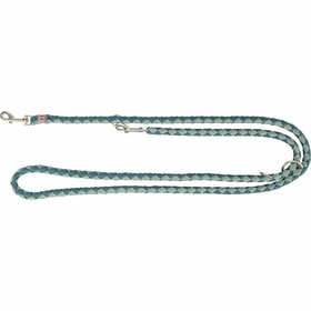Adjustable dog leash Trixie Blue Green L/XL 2 m