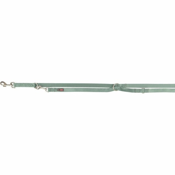 Adjustable dog leash Trixie Premium Green XS/S