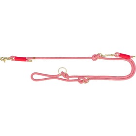 Регулируемый поводок для собаки Trixie Soft Rope Красный Кремовый XS S XS/S