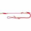 Regulējama suņu pavada Trixie Soft Rope Sarkans Krēmkrāsa XS S XS/S