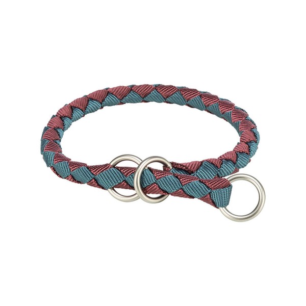 Mokymo antkaklis Trixie Mėlyna Raudona M/L 43-51 cm