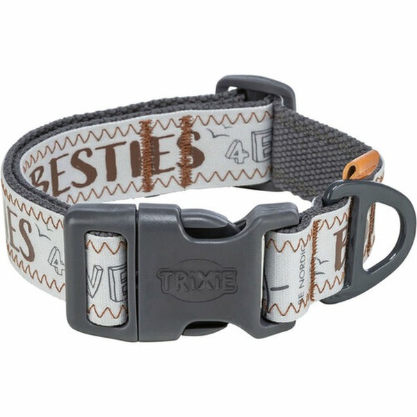 Dog collar Trixie BE NORDIC Grey M/L 40-60 cm