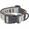 Dog collar Trixie BE NORDIC Grey M/L 40-60 cm