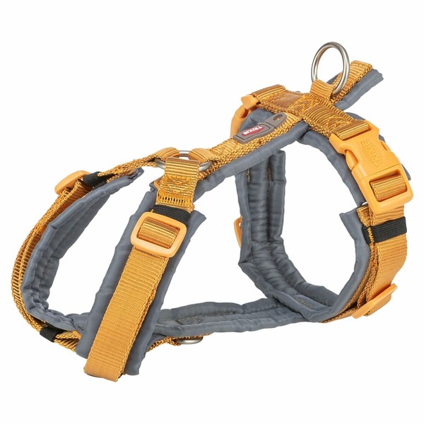 Koiran valjaat Trixie Premium Trekking Grafiitinharmaa Curry L