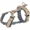 Dog Harness Trixie Premium Trekking Graphite Sand XL