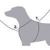 Dog Harness Trixie Premium Trekking Graphite Sand XL