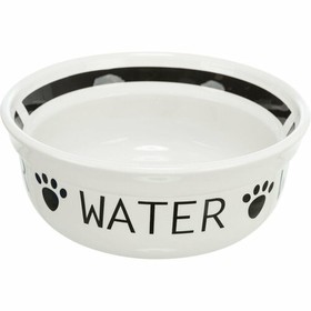 Koiran ruoka-annostelija Trixie Valkoinen Musta Ø 13 cm 250 ml