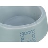 Dog Feeder Trixie Blue Grey Ø 16 cm 400 ml