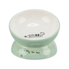Koiran ruoka-annostelija Trixie Valkoinen Vihreä Ø 13 cm 150 ml