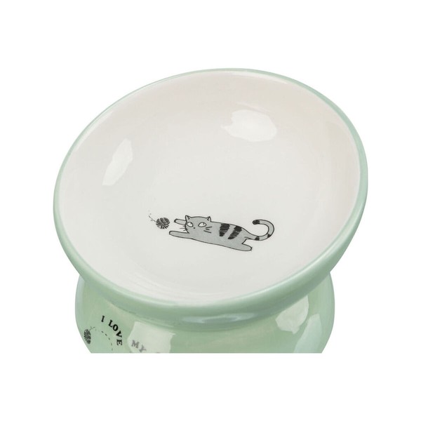 Koiran ruoka-annostelija Trixie Valkoinen Vihreä Ø 13 cm 150 ml