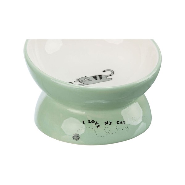 Šunų maisto indas Trixie Balta Žalia Ø 13 cm 150 ml