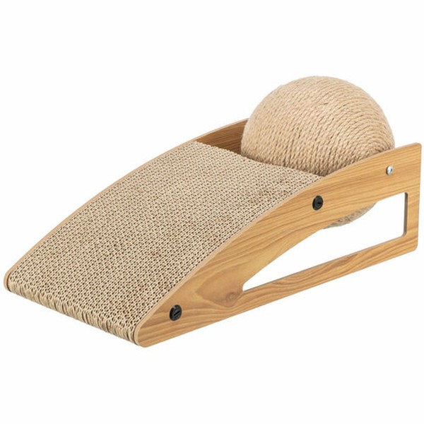 Scratching Post for Cats Trixie Jute Wood Cardboard 40 × 17 × 20 cm