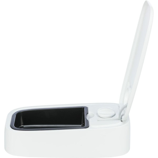 Pet feeding dish Trixie White Black Plastic 300 ml