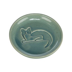 Cat Feeder Trixie Blue Ceramic Ø 14,5 cm