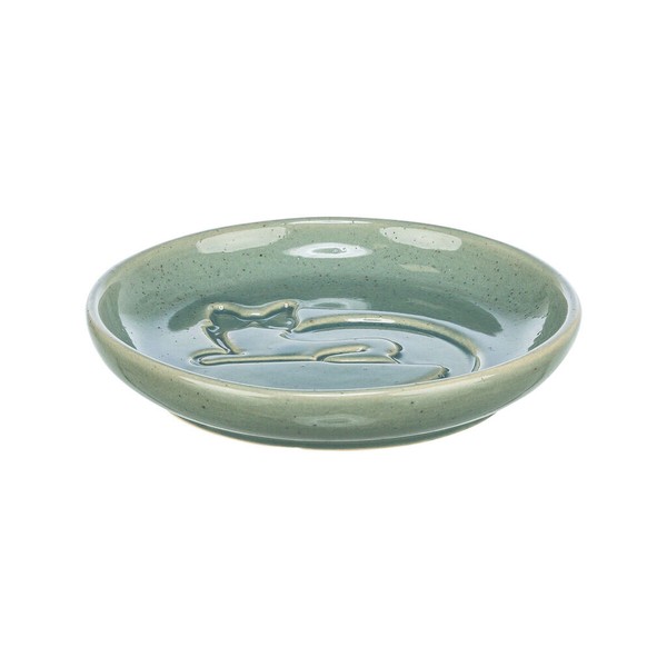 Cat Feeder Trixie Blue Ceramic Ø 14,5 cm