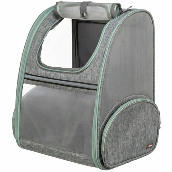 Pet Backpack Trixie Light grey 39 × 43 × 27 cm