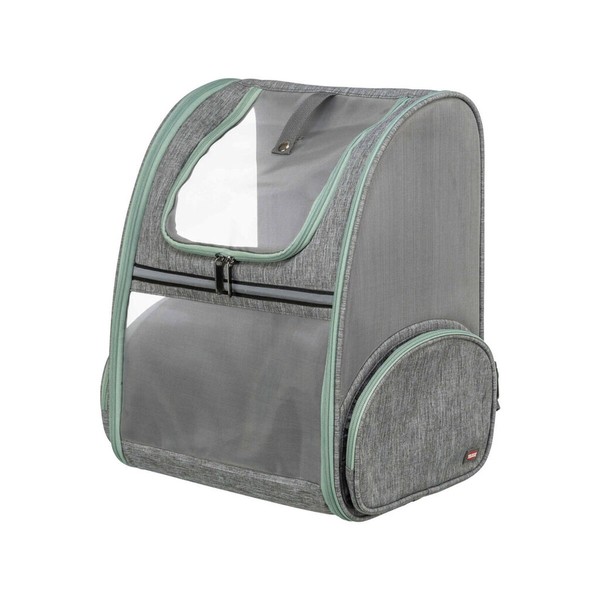 Pet Backpack Trixie Light grey 39 × 43 × 27 cm