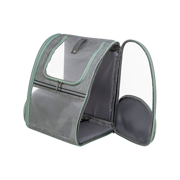 Pet Backpack Trixie Light grey 39 × 43 × 27 cm