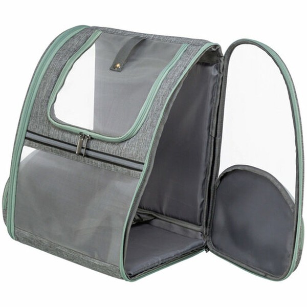 Pet Backpack Trixie Light grey 39 × 43 × 27 cm