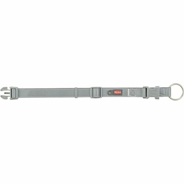 Dog collar Trixie Premium Reflect Graphite M/L