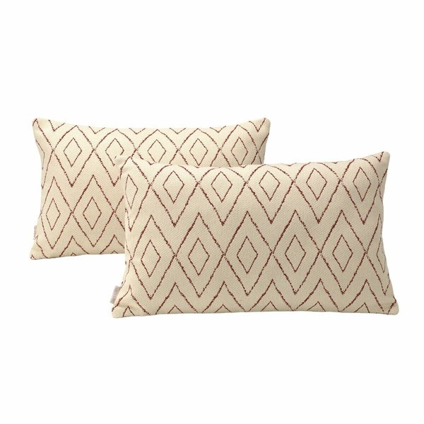 Pagalvėlės užvalkalas Alexandra House Living 50 x 30 cm Spalvotas 2 vnt.
