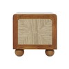 Nightstand DKD Home Decor Brown Acacia 50 x 40 x 53 cm