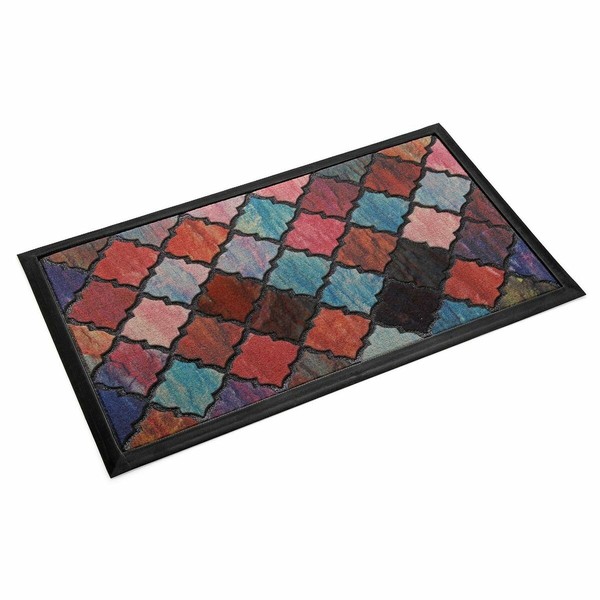 Doormat Versa Multicolour Rectangular
