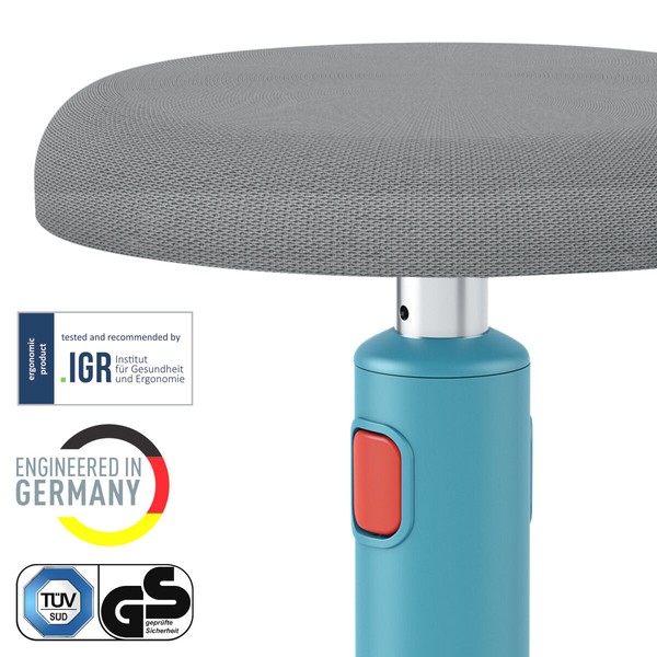 Ergonomiška kėdė Leitz Ergo Cosy Active Mėlyna Plastmasinis