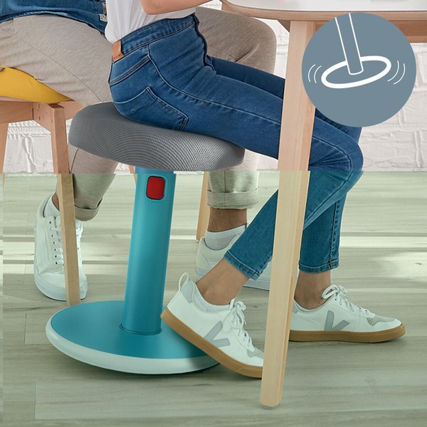 Ergonomiška kėdė Leitz Ergo Cosy Active Mėlyna Plastmasinis