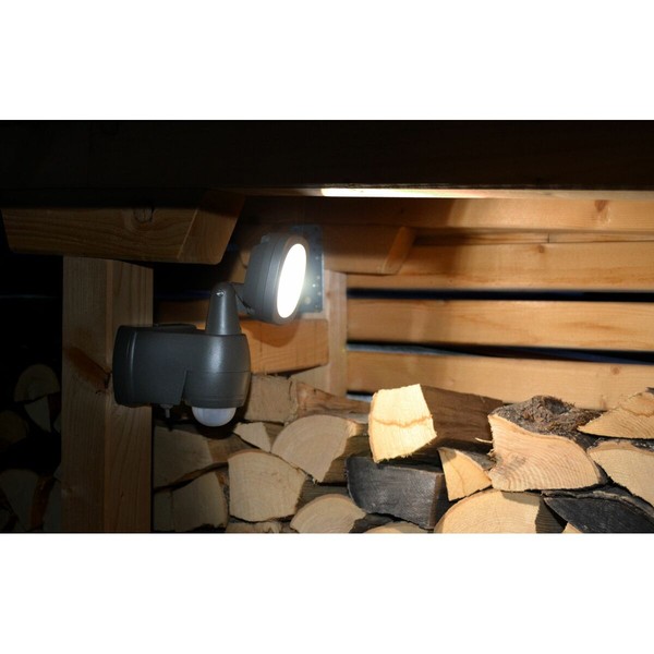 LED spotlight Brennenstuhl LUFOS Pilka 440 lm 4,5 W Judesių jutiklis (5000 K)