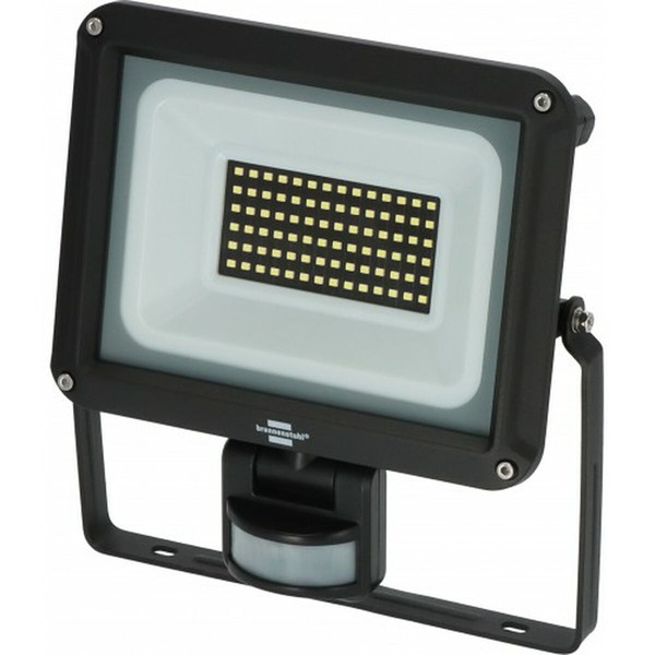 LED spotlight Brennenstuhl JARO D 50 W 5800 Lm Musta Liiketunnistin (6500 K)