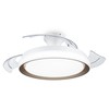 Plafondventilator met licht Philips 929004081801 Balts Bronza (4000 K) (2700 K)