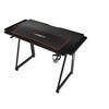 Rašomasis stalas GAMING DRIFT DRDZ75 Juoda Juoda / Raudona 100 x 60 cm