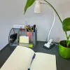 Desk lamp with clip - white Izoxis 19455