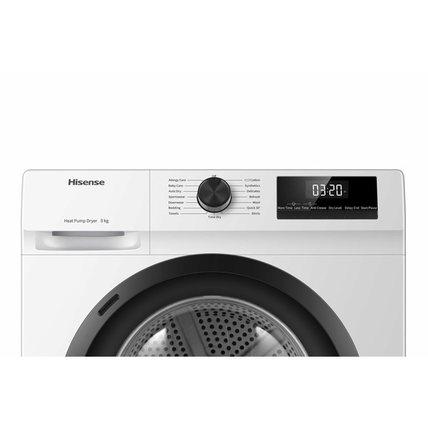 Kondensato džiovintuvas Hisense DHQE800BW2