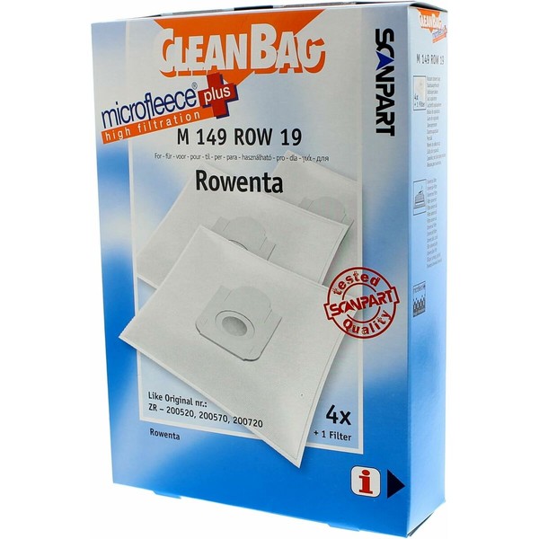 Vaihtopussi pölynimurille Scanpart M 149 ROW 19 ROWENTA