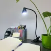 Desk lamp with clip - black Izoxis 19454