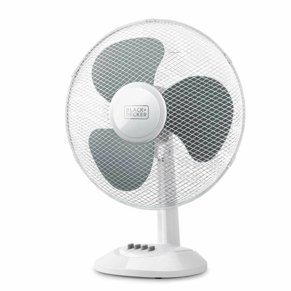 Stalinis ventiliatorius Black & Decker ES9440030B Balta Juoda 40 W