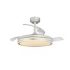 Kattotuuletin CristalRecord RETRACT MOSS Harmaa 72 W
