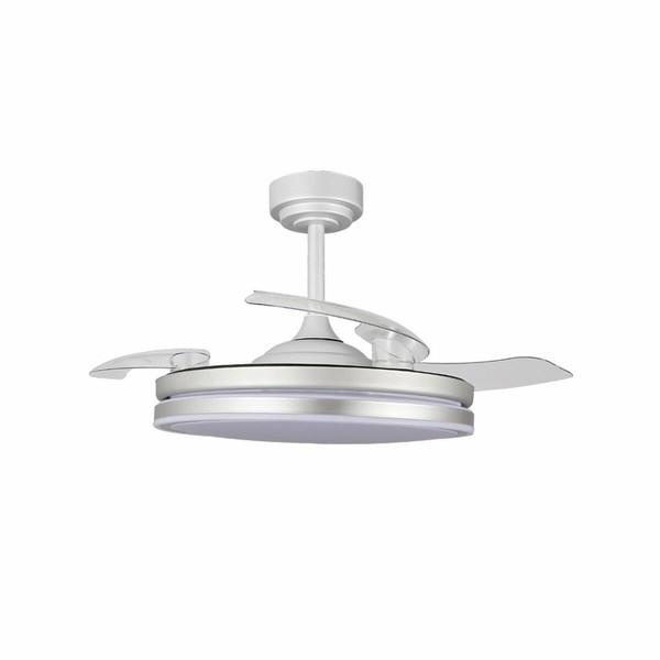 Ceiling Fan CristalRecord RETRACT MOSS Grey 72 W