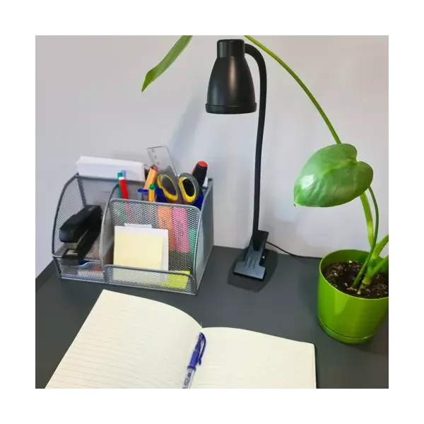 Desk lamp with clip - black Izoxis 19454