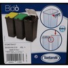 Rubbish Bin Tontarelli Bido Black Rectangular 38 x 29 x 65 cm (6 Units)
