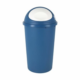 Rubbish Bin Tontarelli Small hoop Blue 25 L 32 x 59,5 cm (10 Units)