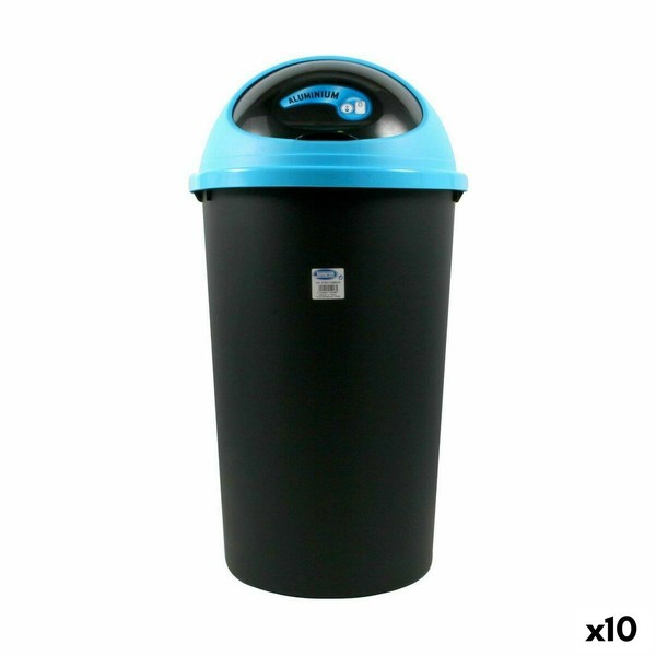 Roskakori Tontarelli Big hoop Sininen Musta 50 L 39 x 39 x 72 cm (10 osaa)
