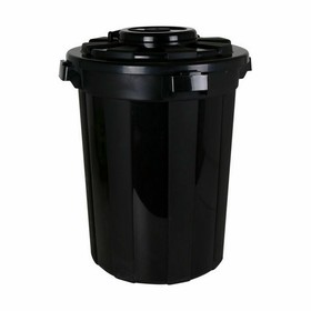 Roskakori Dem Hop Musta 70 L (3 osaa)