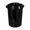 Roskakori Dem Hop Musta 70 L (3 osaa)