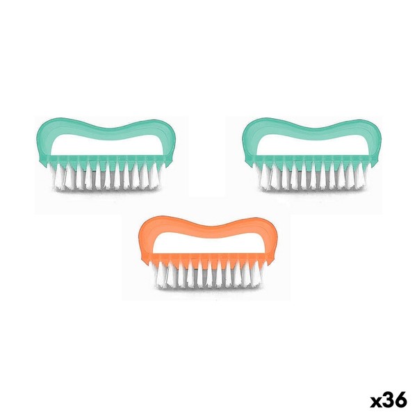 Brush Plastic 8 cm (3 Pieces) (36 Units)
